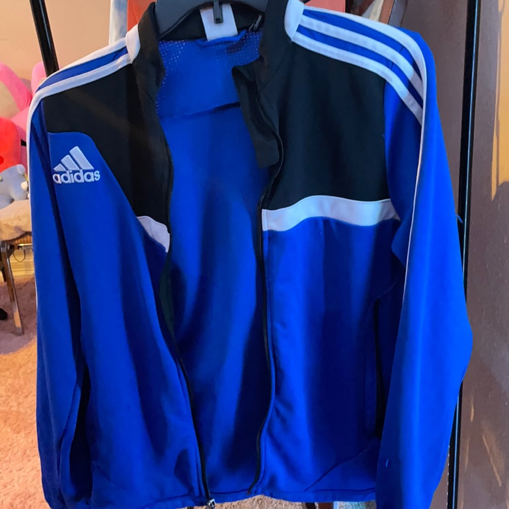 Blue Adidas Sports Jacket